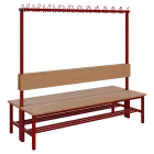 SVO - 200 stěna oboustranná věšáková RAL 3002 - červená